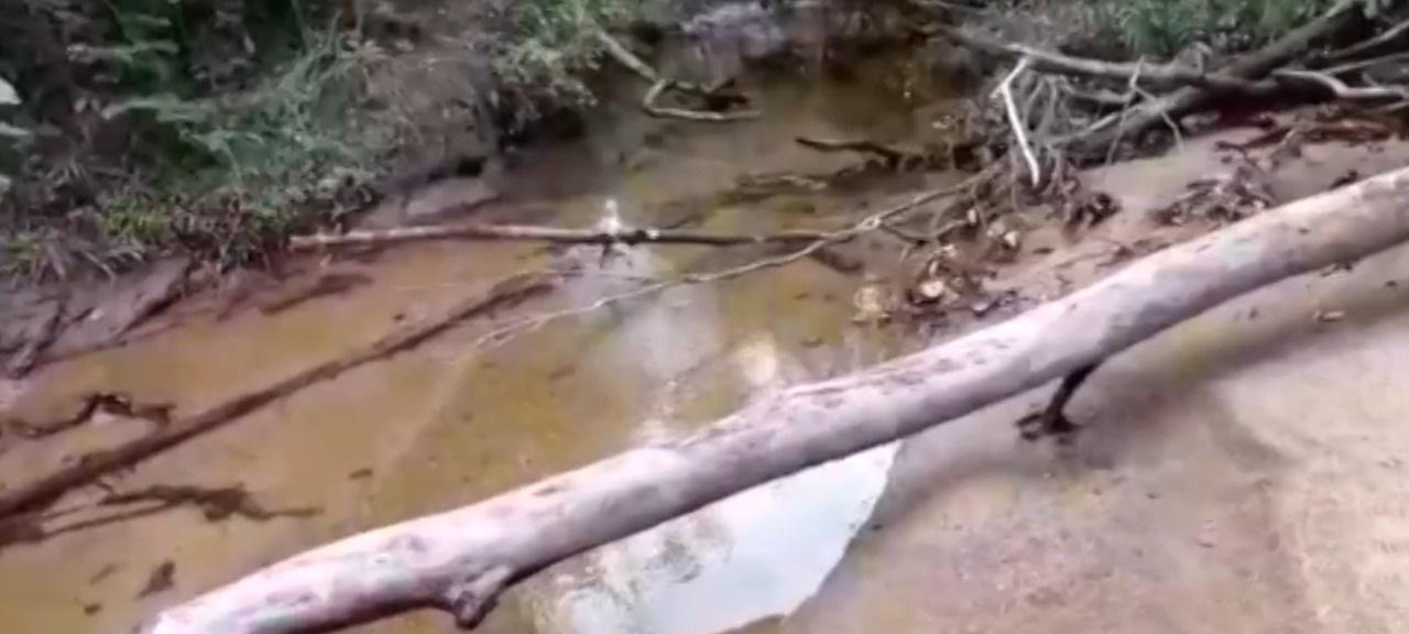 Moradores denunciam retenção de água por usina e reclamam de desabastecimento em MT