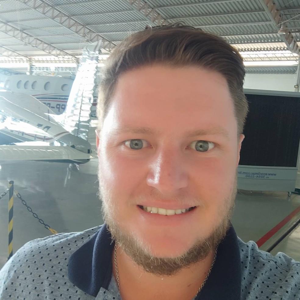 Celso Antônio de 29 anos teve 76% do Corpo queimado após queda de avião agrícola em uma fazenda no município de Paranatinga