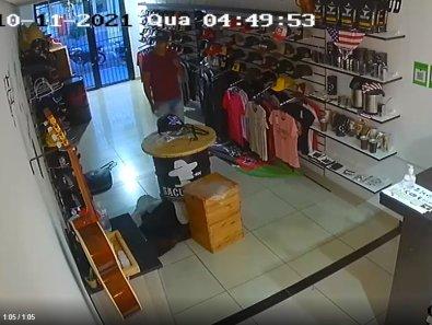 Rapaz é preso por invadir e roubar 6 empresas em 1 mês em Rondonópolis