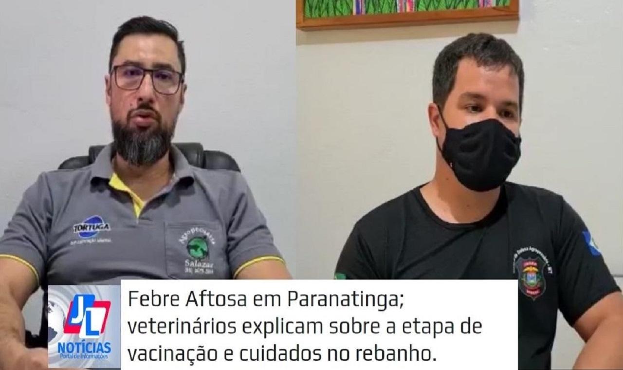 Veterinários falam sobre a campanha de Febre Aftosa em Paranatinga