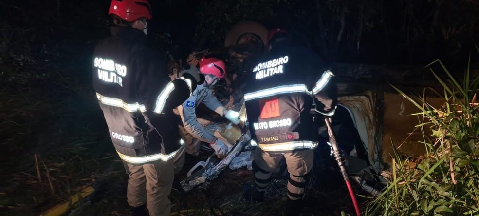 Motorista morre em acidente envolvendo quatro veículos em Campo Novo do Parecis