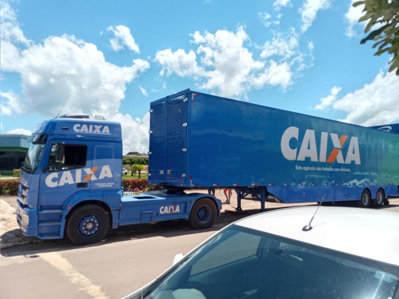 PARANATINGA - Carreta da Caixa Econômica começa atender nesta segunda-feira (17)