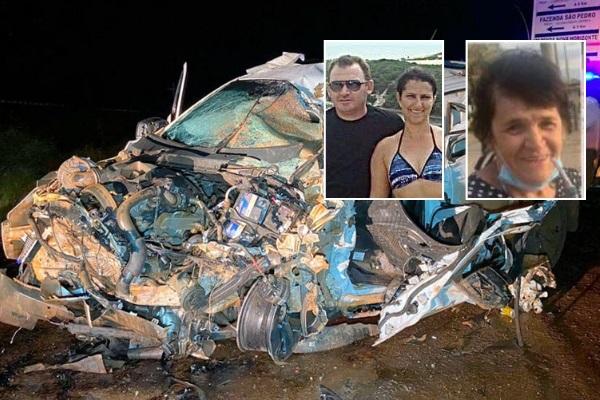 A caminho de formatura, três membros da mesma família morrem em acidente na MT-242