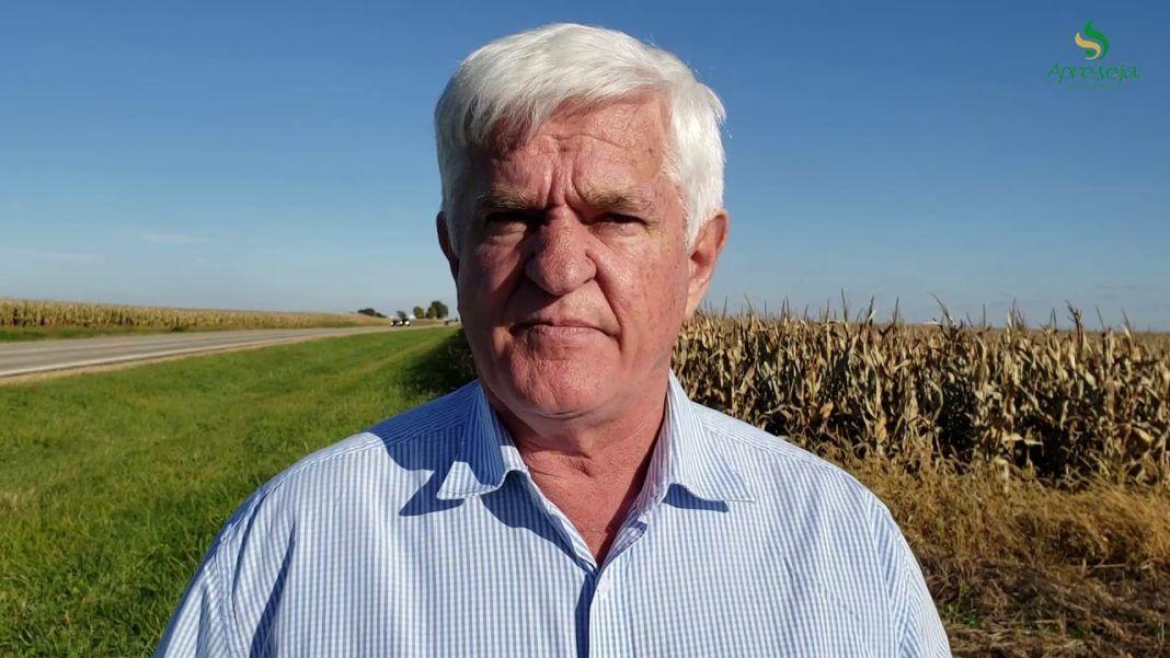 Presidente da Aprosoja Brasil, Antônio Galvan, foi criticado por fala contra cooperativas e saiu de repente de reunião