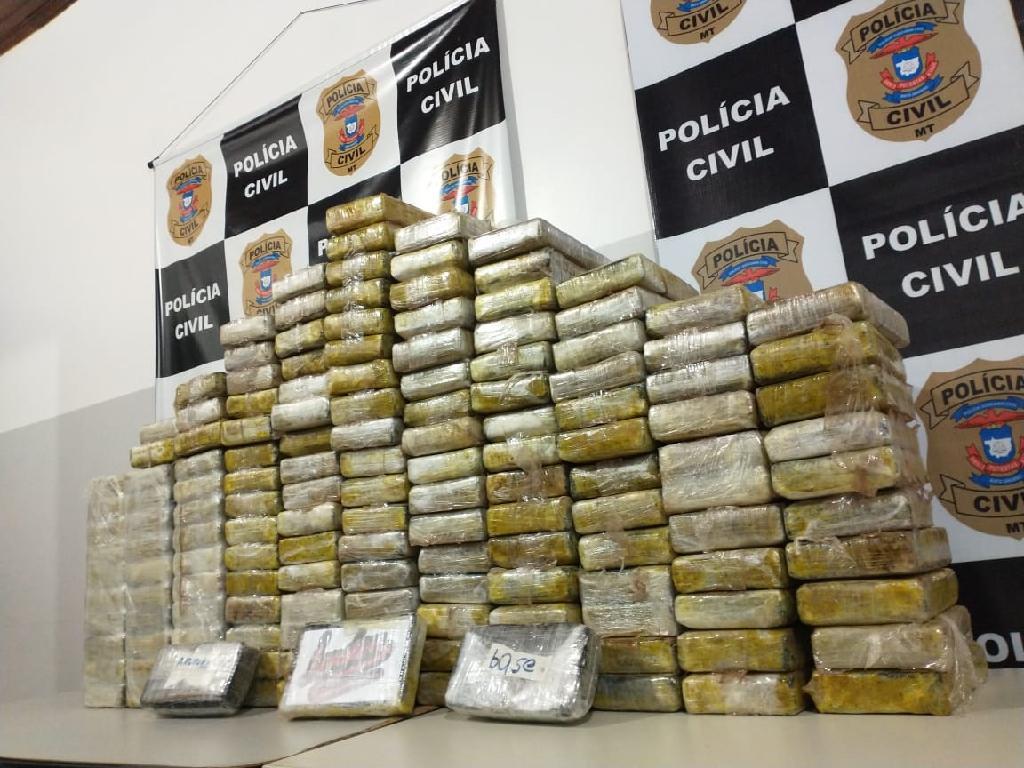 Polícia Civil apreende 170 quilos de cocaína avaliada em mais de R$ 5 milhões