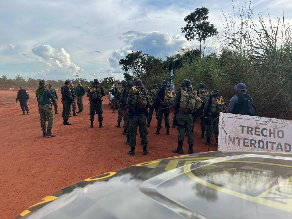 Gefron de MT capacita militares do Pará com instruções de policiamento na fronteira