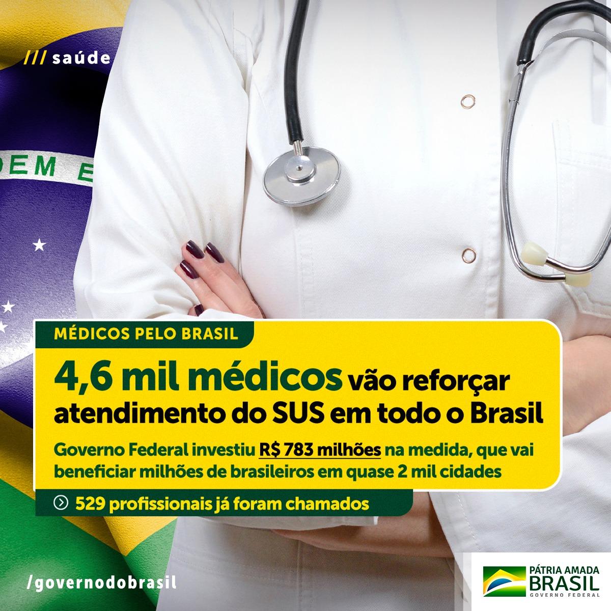 Primeiros profissionais assinam contrato para reforçar atendimento no SUS