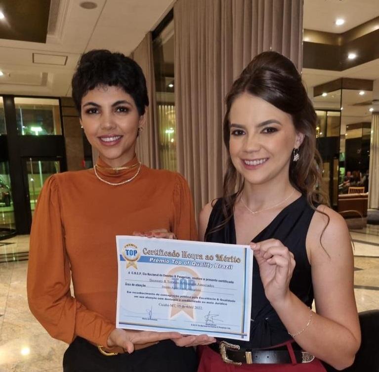 Escritório de advocacia de Gaúcha do Norte é premiado em São Paulo