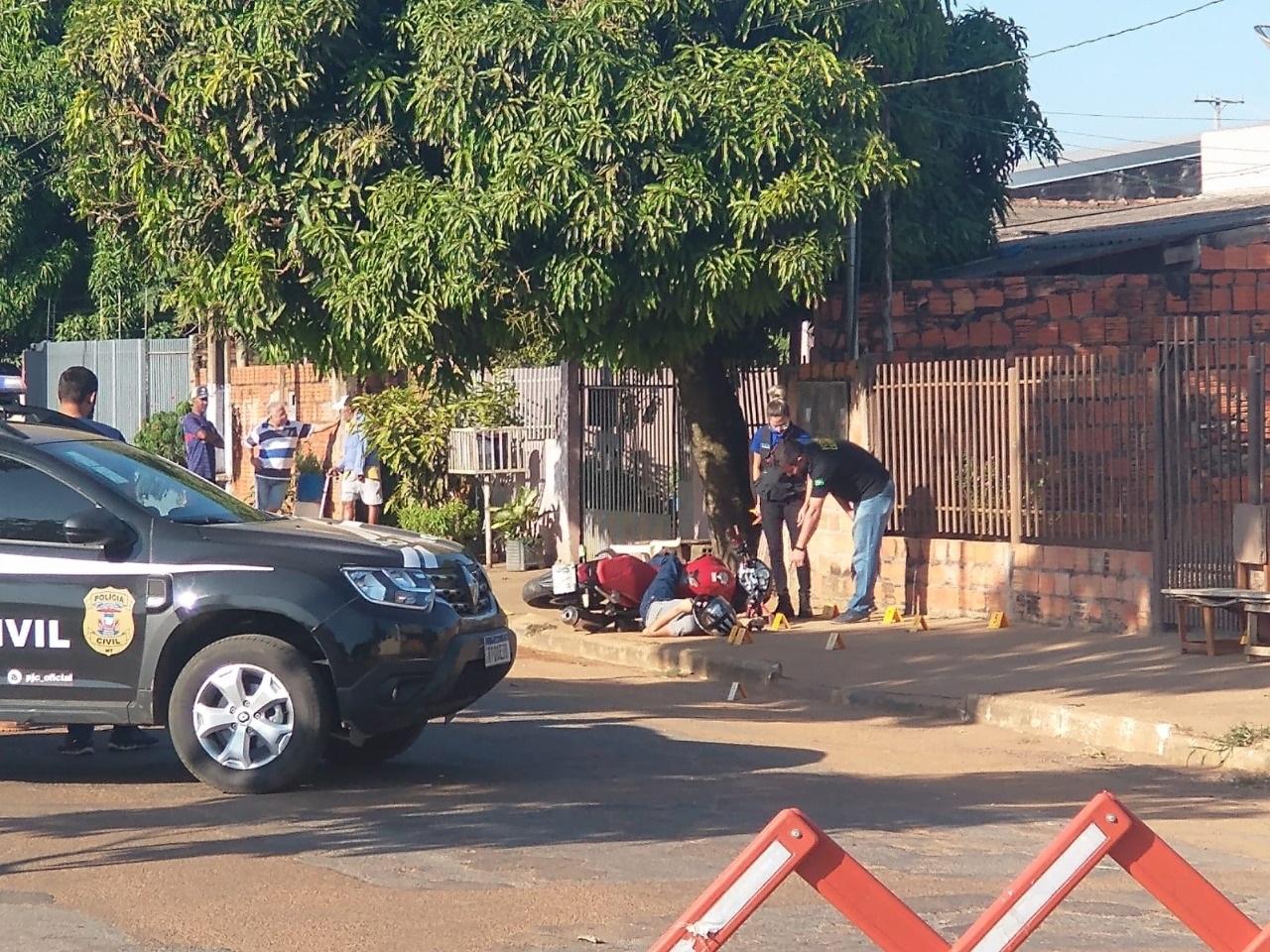 Homem é morto a tiros em no bairro Cohab Parma em Primavera do Leste