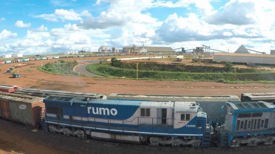 Terminal ferroviário bem próximo de Campo Verde