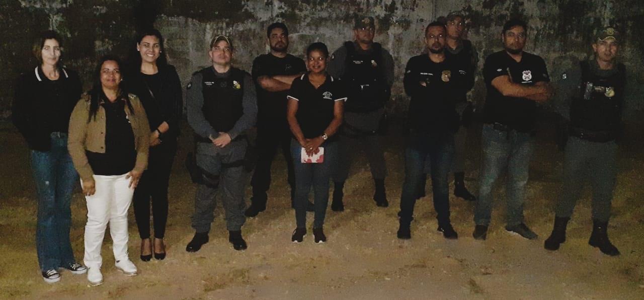Ação conjunta da PM, PJC, MP e Conselho Tutelar realizam operação em Festas em Paranatinga