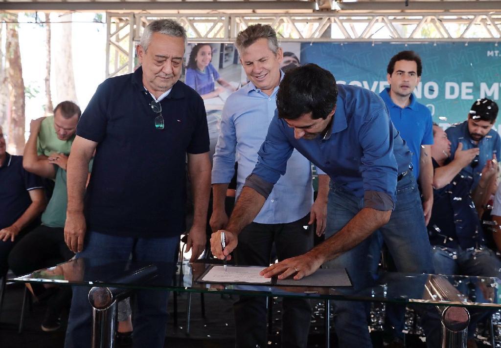 “Esse é um governo que lida com grandes obras, mas que também olha para os pequenos”, afirma prefeito de Campo Verde
