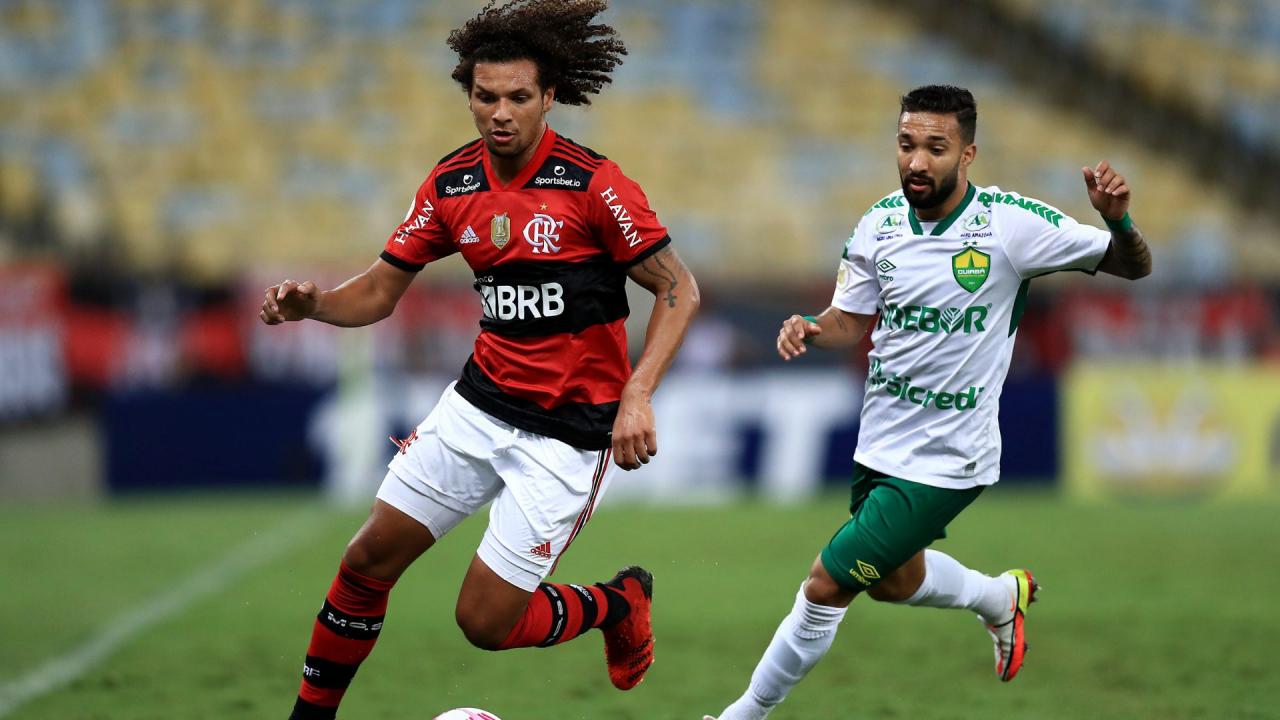 Flamengo bate o Cuiabá no Maracanã e interrompe seca de três jogos