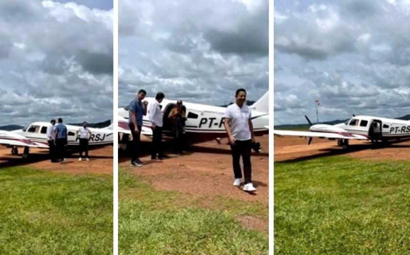Reportagem aponta que Deputado Thiago Silva teria usado táxi aéreo da ALMT para transportar cantores gospel