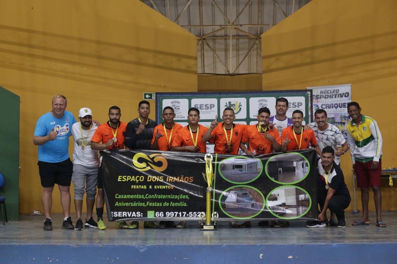 2º Campeonato Primaverense de Futsal encerra com grande festa