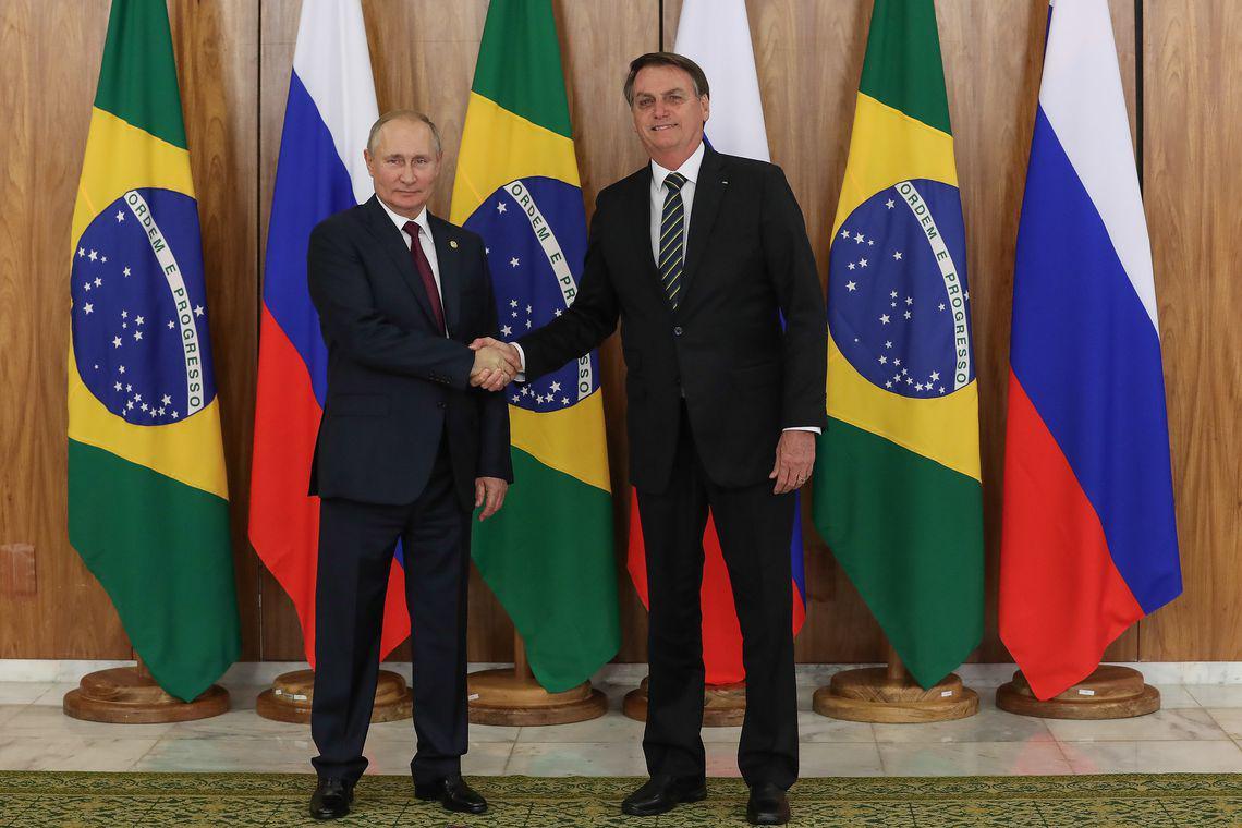 Conversa com Putin garantiu insumos ao agro do Brasil, diz Bolsonaro