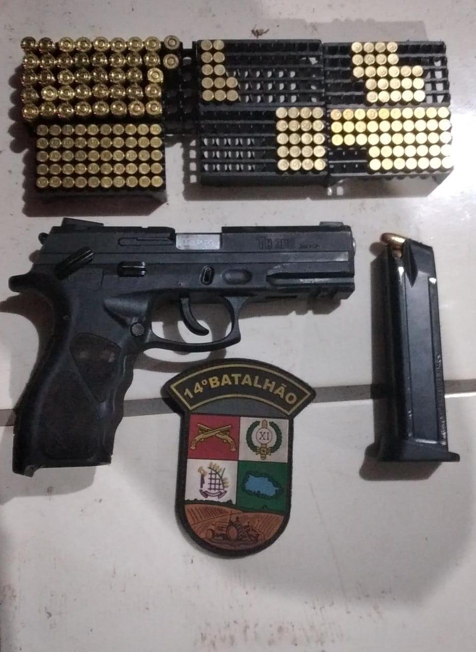 Homem é preso no Distrito de Salto da Alegria após ameaçar sua esposa de morte no último domingo (7).