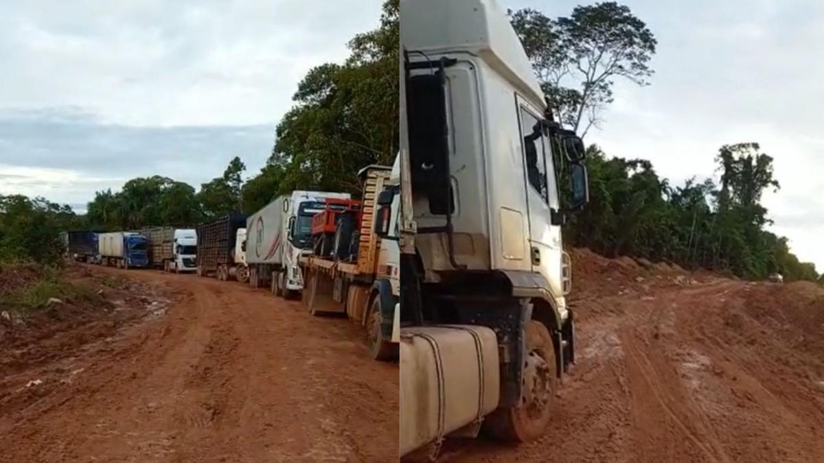 Após denúncia de atoleiros, rodovia passa por reparos