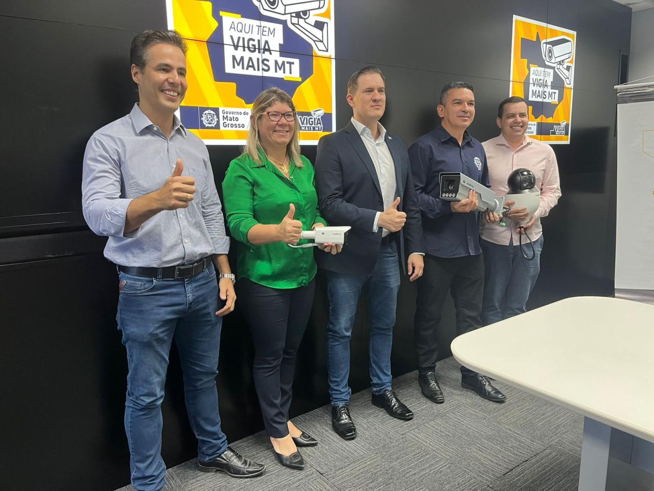 Mais de 3,2 mil câmeras do Vigia Mais MT foram entregues a 40 municípios em dois meses