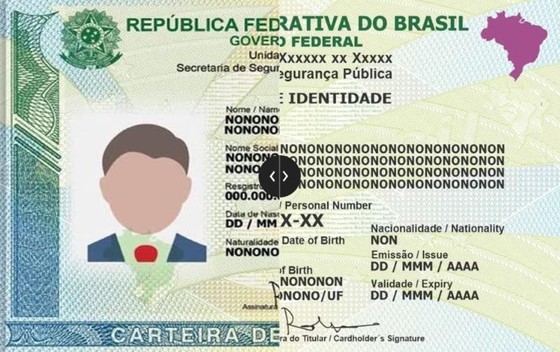 Nova carteira de identidade não terá campo 'sexo' nem distinção entre 'nome' e 'nome social', diz governo