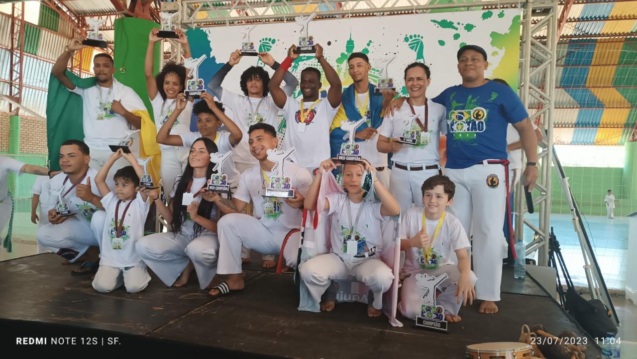 Primavera do Leste participou da 4ª Nortão Cup de capoeira em Lucas do Rio Verde