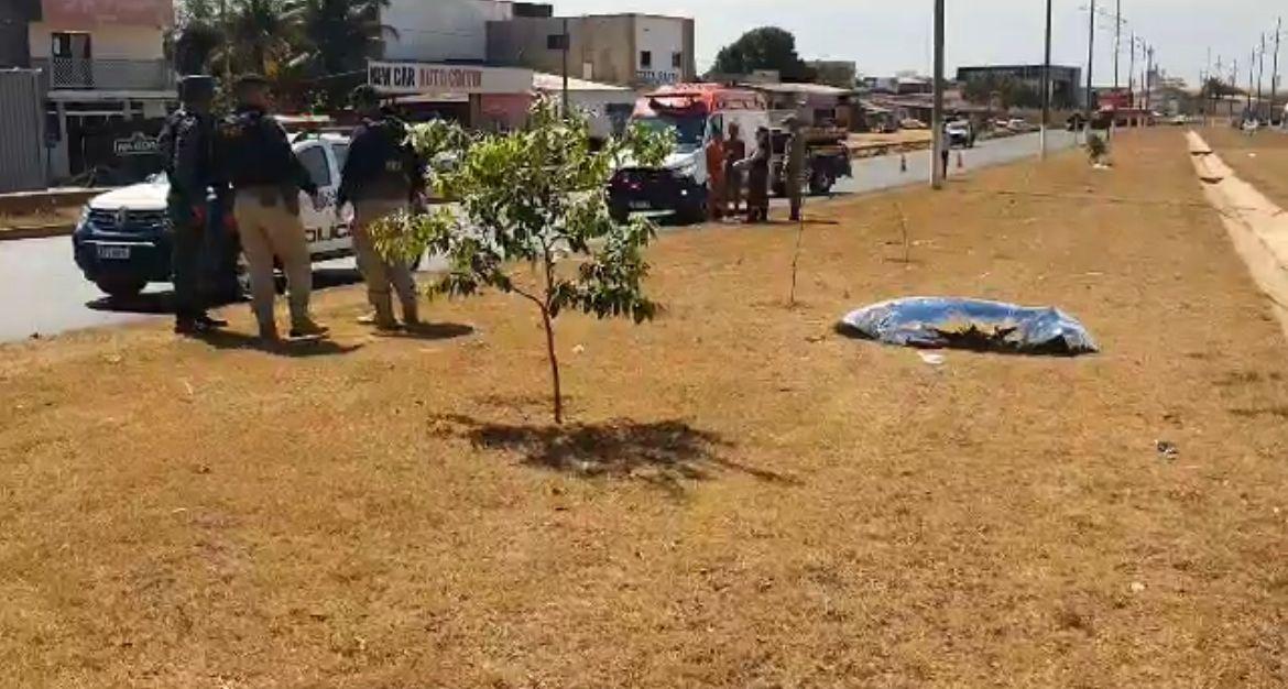 Primavera do Leste; Após esfaquear desconhecido, homem morre atropelado na BR-070
