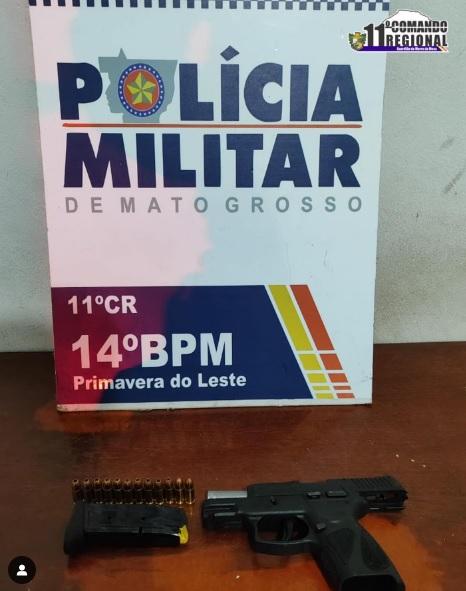 Primavera do Leste; Homem é preso por porte ilegal de arma de fogo em Unidade de Pronto Atendimento