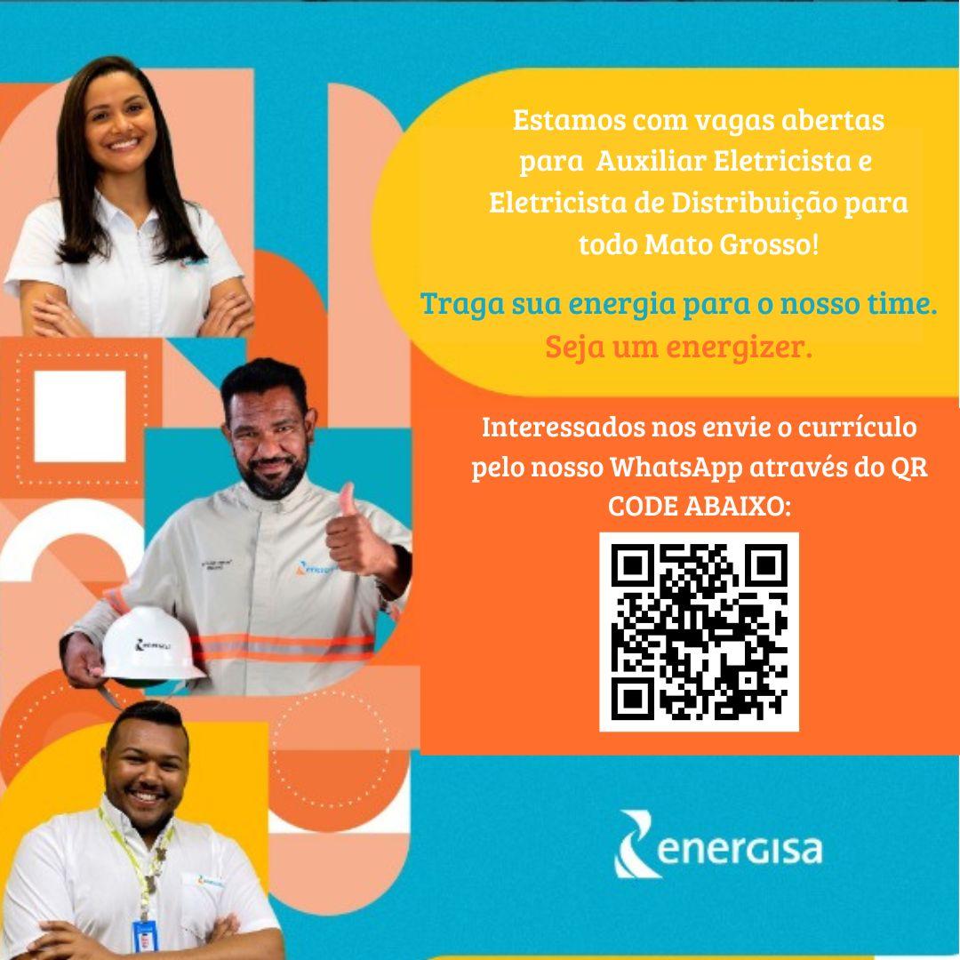 Energisa Contrata Auxiliar Eletricista e Eletricista de Distribuição