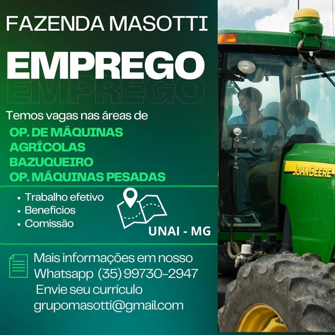 Fazenda contrata em Primavera do Leste