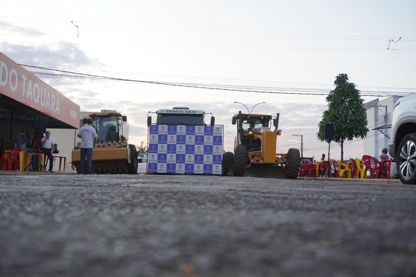 Com mais de 25 km de asfalto novo, Prefeitura de Primavera do Leste pavimenta diferentes regiões do município no último trimestre