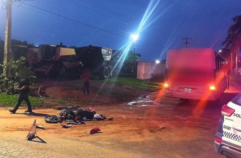 Jovem de 28 anos morre em acidente de moto na rodovia MT-208