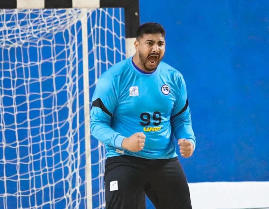 Goleiro revelado em Campo Verde disputa Campeonato Mundial pela Seleção Brasileira de Handebol
