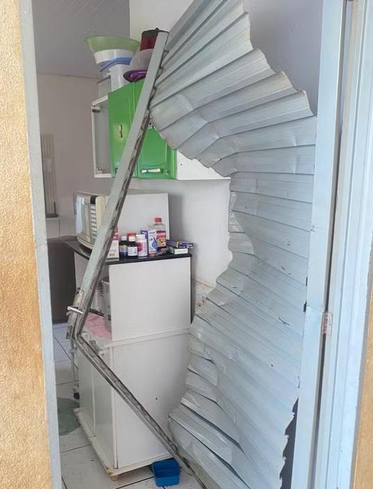 Irmãos bêbados destroem casa e cortam cabeça de gato da irmã em MT