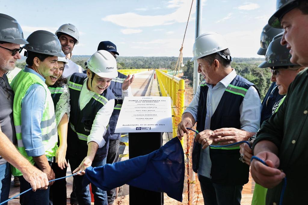 Governo de MT e Rumo entregam 1ª ponte da Ferrovia Estadual: 