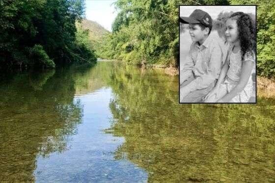 Irmãos de 10 e 7 anos morrem afogados em rio de MT