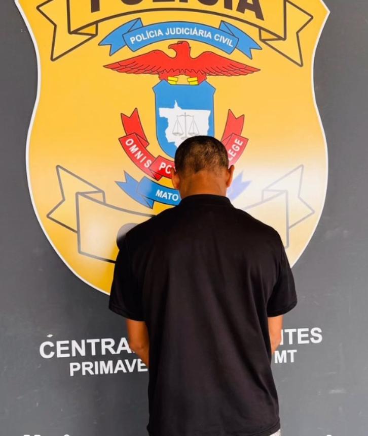 Delegacia da Mulher de Primavera do Leste prende homem condenado por estupro de vulnerável