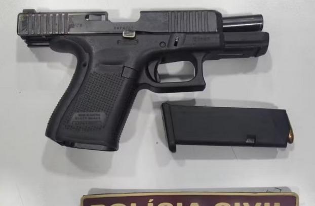 Chefe do PCC em MT é preso usando arma de policial civil que foi perdida perto da Bolívia