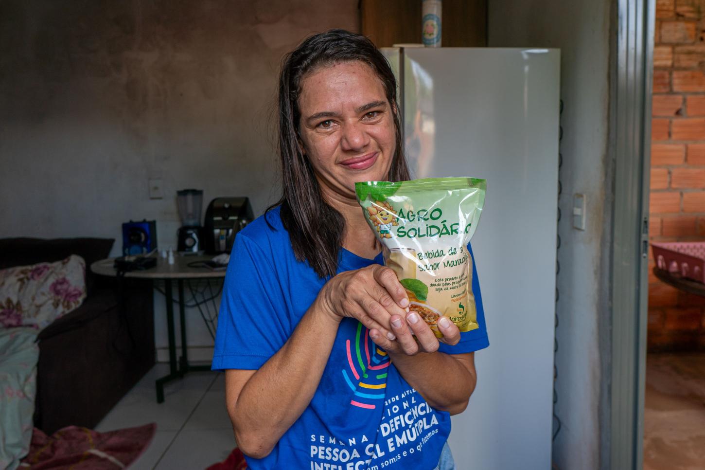 Com apoio do Agrosolidário, iniciativa da Aprosoja MT, a história de Kaila é exemplo de inclusão e superação