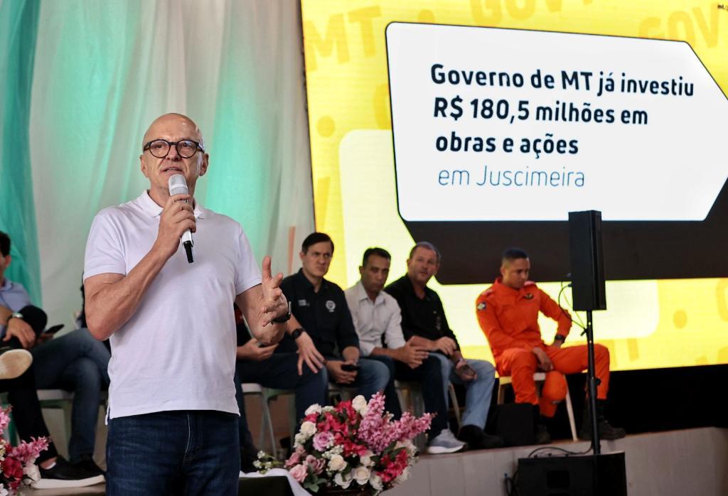 Juscimeira recebe mais R$ 9,7 milhões em obras e investimentos do Governo de MT