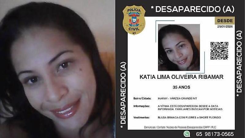 Mulher com transtornos psicológicos desaparece em VG