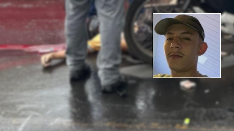 Motociclista morre após bater em caminhão na Avenida dos Trabalhadores em Cuiabá