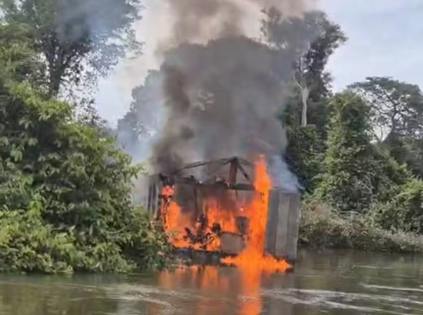 Operação destrói garimpo ilegal e causa prejuízo de R$ 3,5 milhões em MT