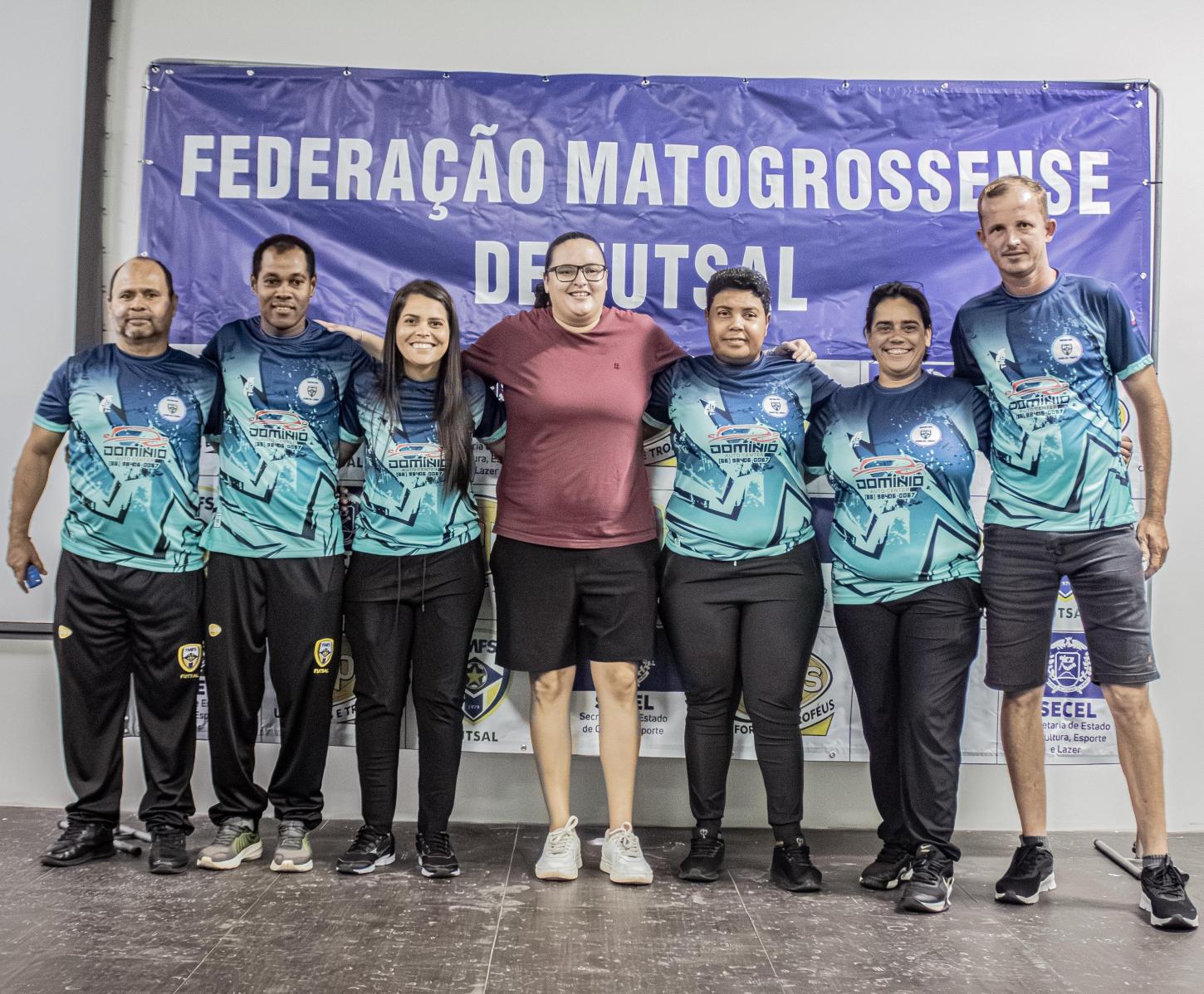 Paranatinga; Árbitros participam do 12º EMAF 2026 realizado pela Federação Matogrossense de Futebol de Salão FMFS em Cuiabá