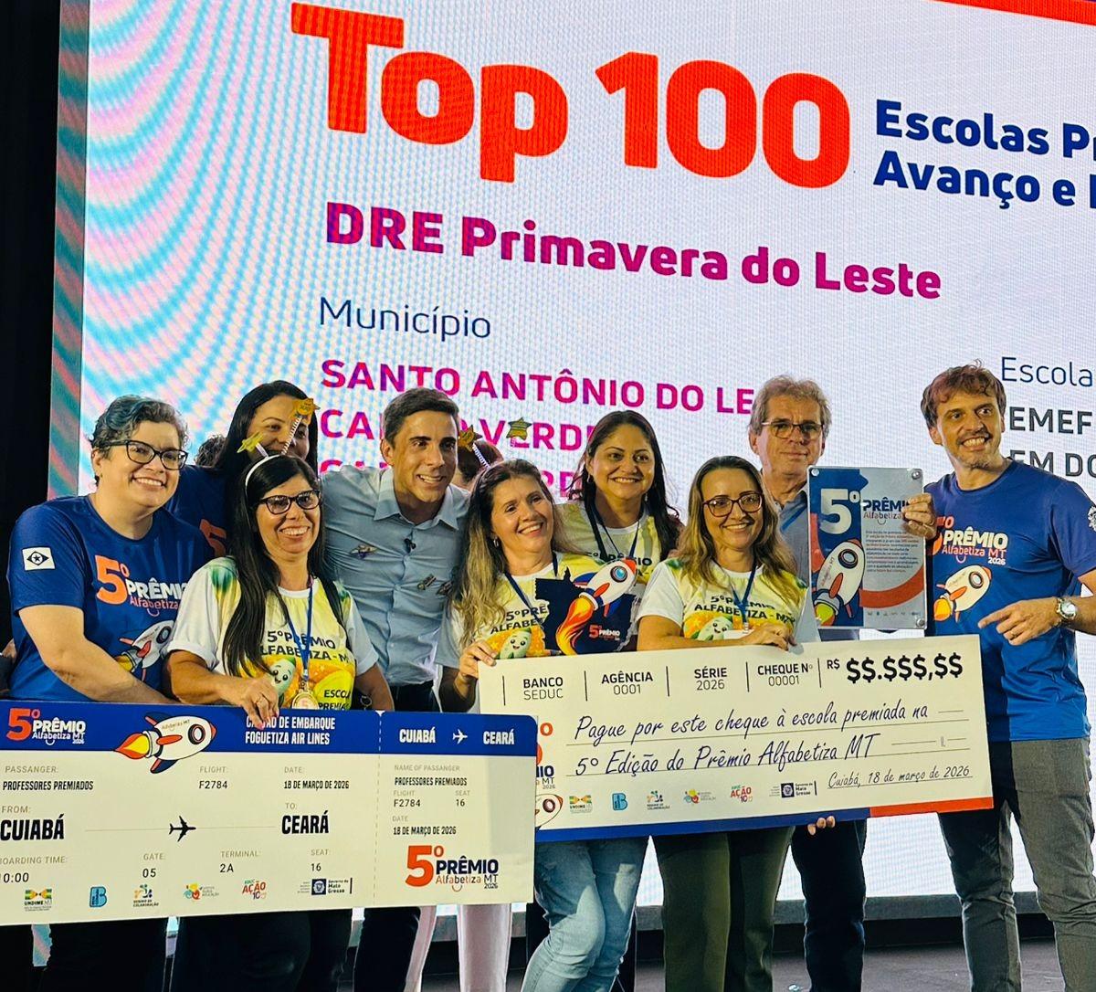 Paranatinga; Município conquista Selo Prata e tem escola entre as 100 melhores de Mato Grosso