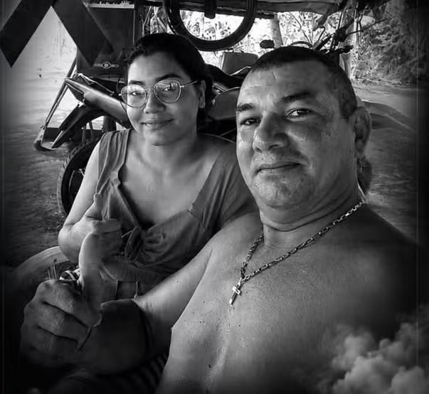 Cáceres; Pai e filha morrem após batida entre moto e carro