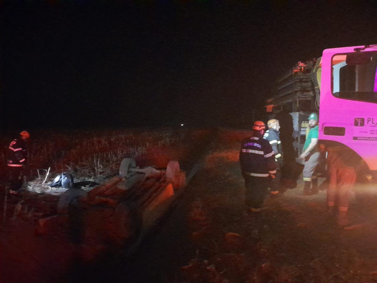 Santo Antônio do Leste; Homem de 44 anos morreu após capotamento de veículo
