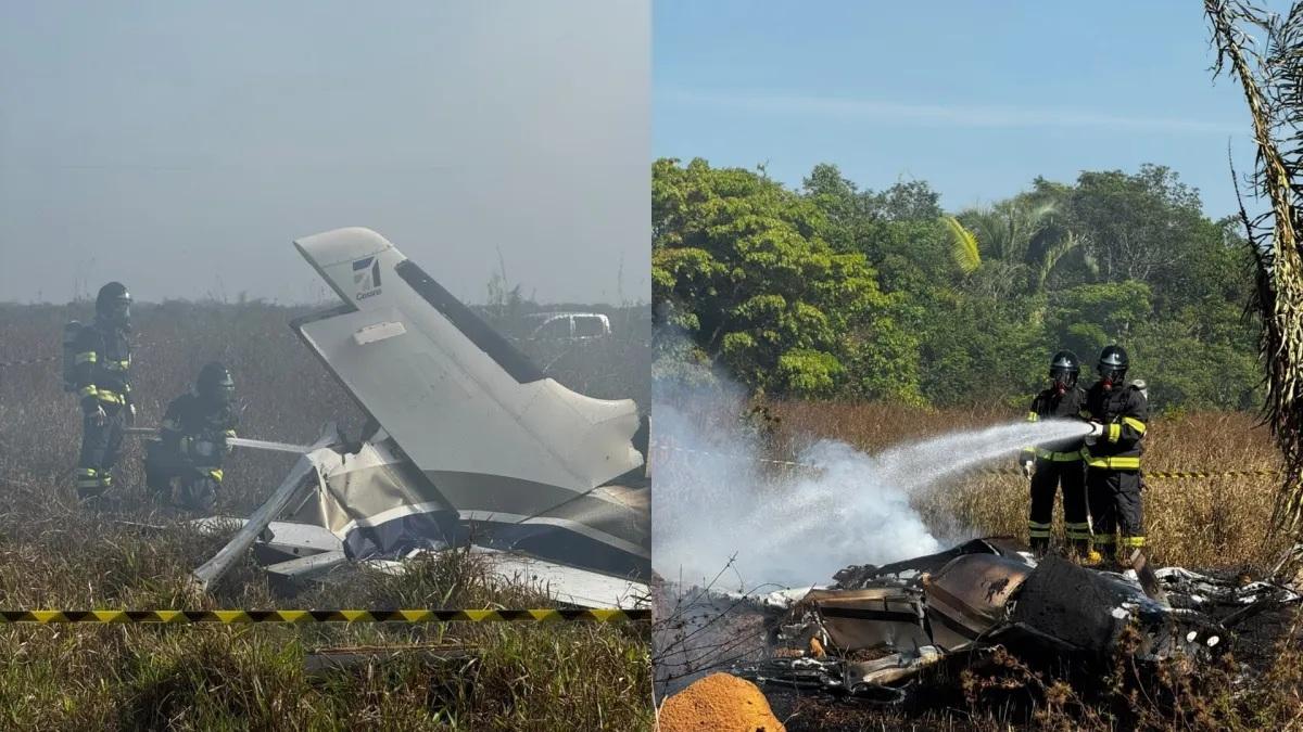 Água Boa; Estrangeiro é a terceira vítima identificada entre mortos em queda de avião