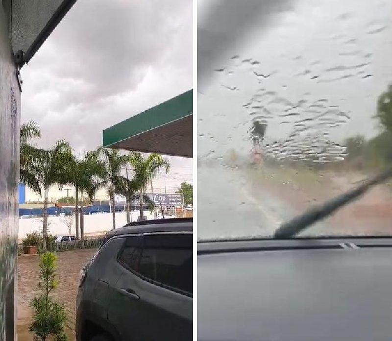 Após calor de 42°C, chuva alivia temperaturas em municípios de MT