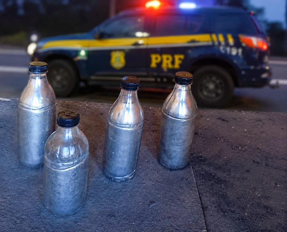 Barra do Garças; PRF apreende 53 Kg de mercúrio