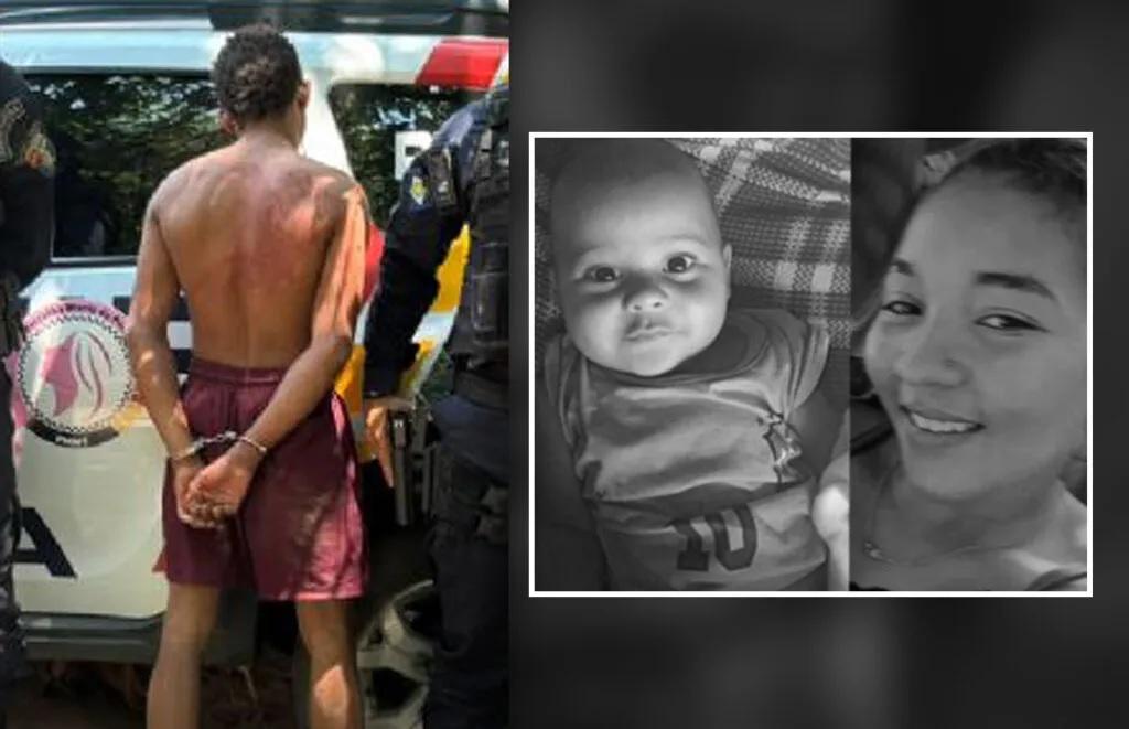 Homem mata esposa e filho de 8 meses a golpes de canivete em fazenda de MT